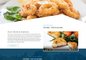 Mẫu thiết kế web thực phẩm