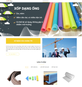 Mẫu thiết kế web công ty xây dựng