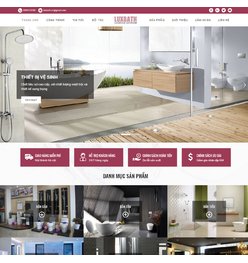 Website bán hàng - thiết bị nhà tắm