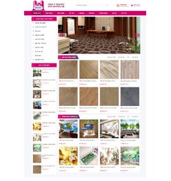 Web site bán đồ nội thất, trang trí nhà
