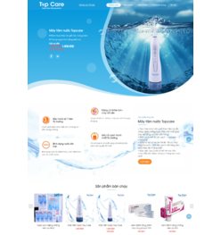 Landingpage bán máy tăm nước