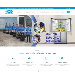 Thiết kế website dịch vụ sửa chữa điện