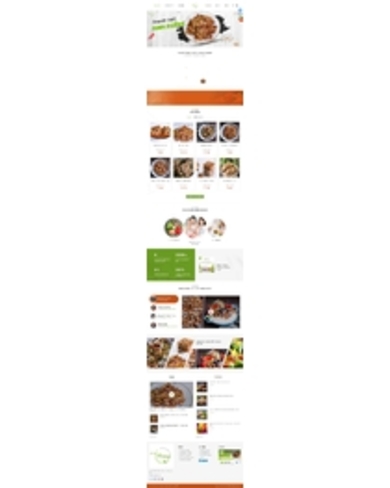 Web site bán thực phẩm dinh dưỡng