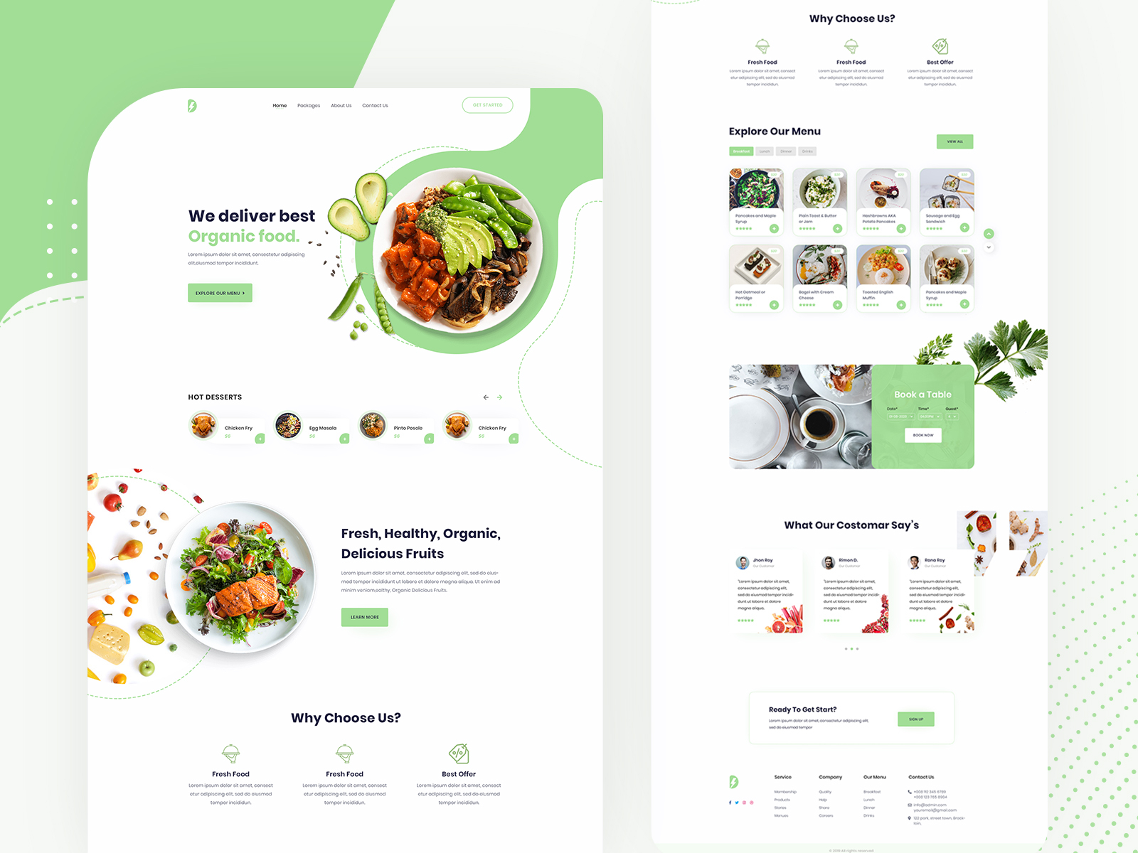 Mẫu thiết kế website thực phẩm đẹp số 10 - dribbble-com/shots/12489150-Daas-Restaurant-home-page/attachments/4097746?mode=media