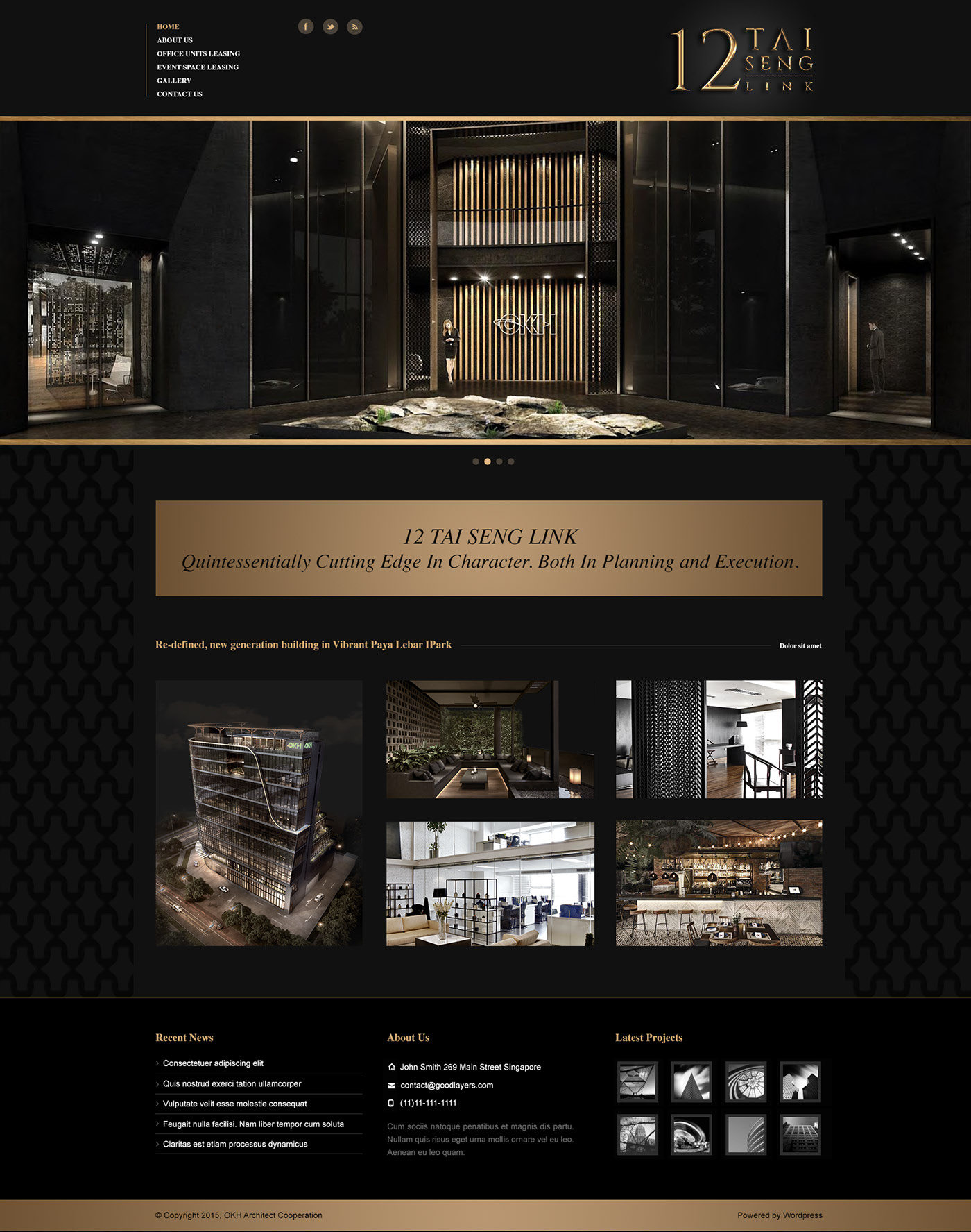 Mẫu thiết kế website Kiến trúc - Nội thất đẹp 01 behance_net/gallery/31817183/Luxury-Property-Brochure-Design-Concept