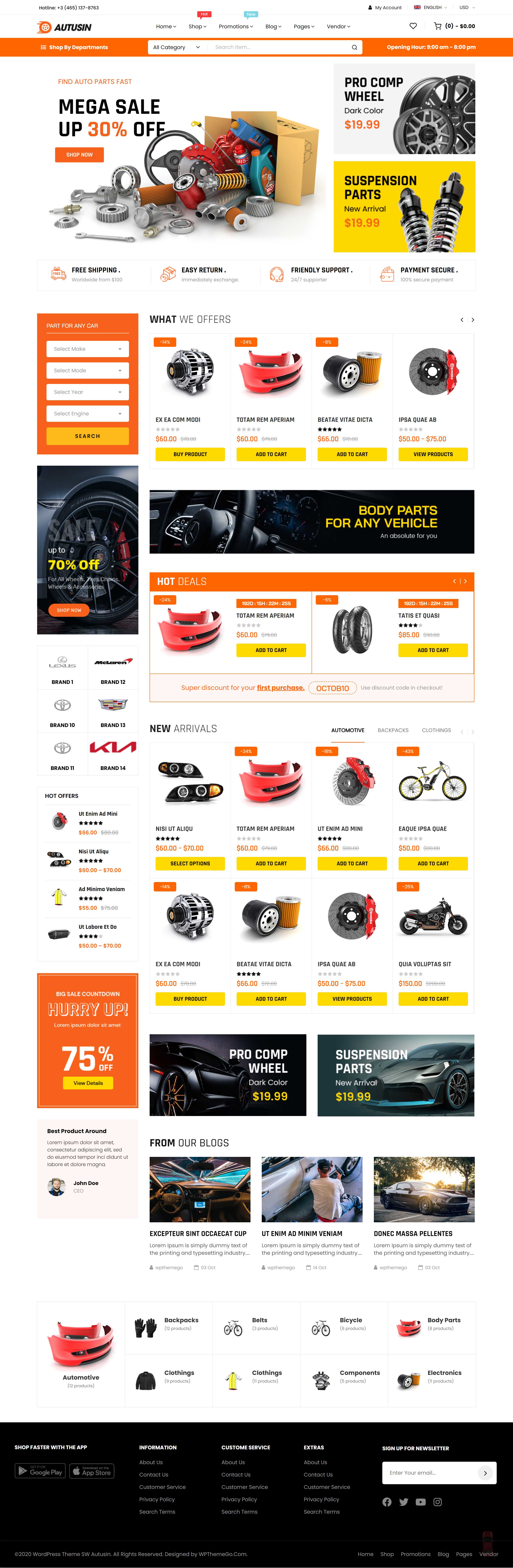 Mẫu thiết kế website showroom bán Phụ tùng, đồ chơi ô tô, xe máy đẹp 02  demo_wpthemego_com/themes/sw_autusin/demo7/home-page-17/