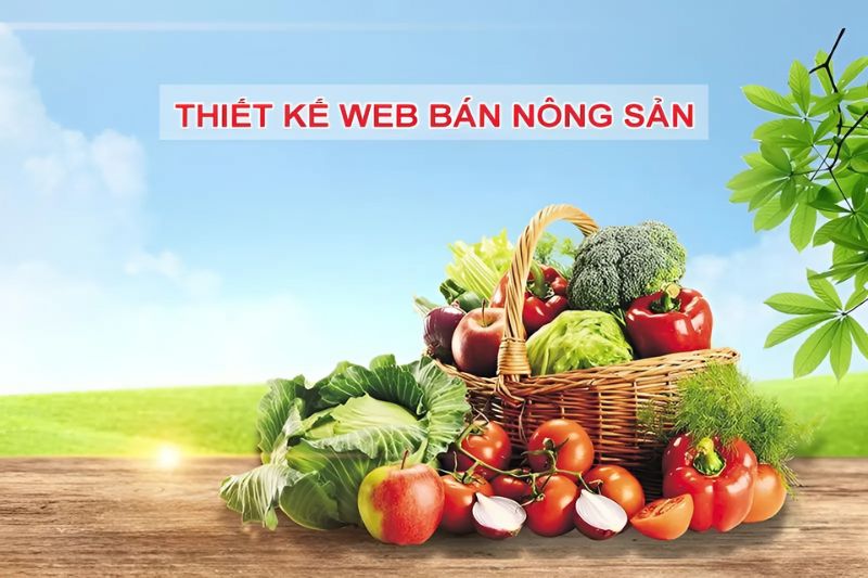 Thiết kế web bán nông sản online